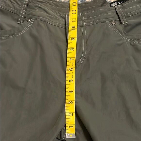 Kuhl Green Convertible Gorpcore Outdoor Pants Hiking Casual - Picture 13 of 15